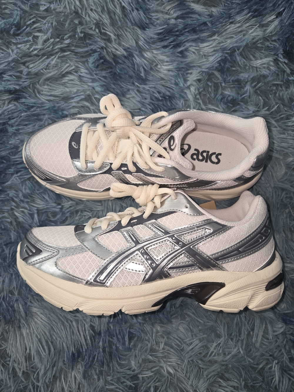 ASICS Gel 1130 Wmn's 5 White & Silver NWT